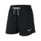 Nike Park 20 Fleece Short Damen Schwarz Weiss F010 - schwarz
