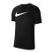 Nike Park 20 Swoosh T-Shirt Kids Schwarz F010 - schwarz
