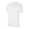 Nike Park 20 T-Shirt Weiss Schwarz F100 - weiss