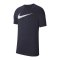 Nike Park 20 T-Shirt Swoosh Blau F451 - blau