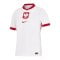 Nike Polen Trikot Home Weiss Rot F100 - weiss