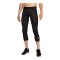 Nike Pro 3/4 Training Tight Schwarz Weiss F010 - schwarz