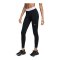Nike Pro Mid Leggings Damen Grau F017 - grau