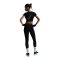 Nike Pro Cropped Graphic T-Shirt Damen Schwarz F010 - schwarz