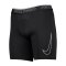 Nike Pro Short Schwarz Weiss F010 - schwarz