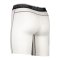 Nike Pro Short Weiss Schwarz F100 - weiss