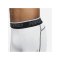 Nike Pro Short Weiss Schwarz F100 - weiss