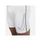 Nike Pro Short Weiss Schwarz F100 - weiss