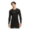 Nike Pro Dri-Fit Sweatshirt Schwarz F010 - schwarz