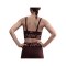 Nike Pro Indy Plunge Sport-BH Damen Rot F652 - rot