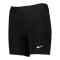 Nike Pro Strike Short Damen Schwarz Weiss F010 - schwarz