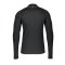 Nike Pro Warm Mock Sweatshirt Schwarz Weiss F010 - schwarz