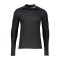 Nike Pro Warm Mock Sweatshirt Schwarz Weiss F010 - schwarz