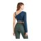 Nike Shine Crop T-Shirt Damen Blau F478 - blau