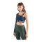 Nike Shine Crop T-Shirt Damen Blau F478 - blau