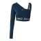 Nike Shine Crop T-Shirt Damen Blau F478 - blau