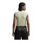 Nike Sleeveless Fitted Quarter T-Shirt Damen Grün - gruen