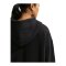 Nike Studio Fleece Kapuzenjacke Damen Schwarz - schwarz