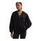 Nike Studio Fleece Kapuzenjacke Damen Schwarz - schwarz