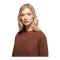 Nike Studio Fleece Sweatshirt Damen Braun - braun