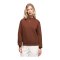 Nike Studio Fleece Sweatshirt Damen Braun - braun