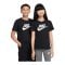 Nike SW T-Shirt Kids Schwarz F010 - schwarz