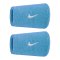 Nike Swoosh Classic Doublewide 2Pk Armband Blau F409 - blau