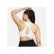 Nike Swoosh High Support Bra Sport-BH Damen F100 - weiss