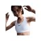 Nike Swoosh Medium Support Bra Sport-BH Damen Weiss F100 - weiss