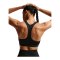 Nike Swoosh Medium Support Sport-BH Damen Schwarz F010 - schwarz