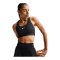 Nike Swoosh Medium Support Sport-BH Damen Schwarz F010 - schwarz