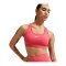 Nike Swoosh Medium Support Sport-BH Damen Orange F897 - orange