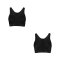 Nike Swoosh Ultrabreathe Sport-BH Damen F011 - schwarz