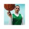 Nike Team Basketball Stock Trikot Grün Weiss F302 - gruen