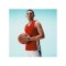 Nike Team Basketball Stock Trikot Rot Weiss F657 - rot