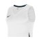 Nike Team Basketball Stock Trikot Weiss Blau F101 - weiss