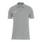 Nike Team Cotton Poloshirt Grau F063 - schwarz