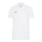 Nike Team Cotton Poloshirt Weiss F100 - weiss