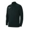 Nike Team Training HalfZip Sweatshirt Kids Schwarz F010 - schwarz