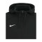 Nike Team Training Kapuzenjacke Schwarz F010 - schwarz