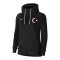 Nike TFF Kapuzenjacke Damen Schwarz - schwarz