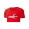 Nike TFF T-Shirt Damen Rot - rot