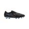 Nike Tiempo Legend X Elite FG Shadow Schwarz Silber Blau F040 - schwarz