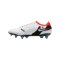 Nike Tiempo Legend X Elite SG AC Ready Weiss Schwarz Rot F100 - weiss