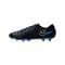 Nike Tiempo Legend X Pro AG Shadow Schwarz Silber Blau F040 - schwarz
