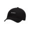 Nike Unstructured Cap Schwarz Weiss F010 - schwarz