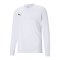 PUMA Basketball Shooting Shirt langarm Weiss F02 - weiss