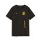 PUMA Borussia Dortmund PUMATECH Pocket T-Shirt Kids Schwarz F07 - schwarz