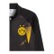 PUMA Borussia Dortmund Warm Up 1/4 Zip Top Schwarz F07 - schwarz