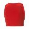 PUMA Cross the Line Crop Top Training Damen F05 - rot
